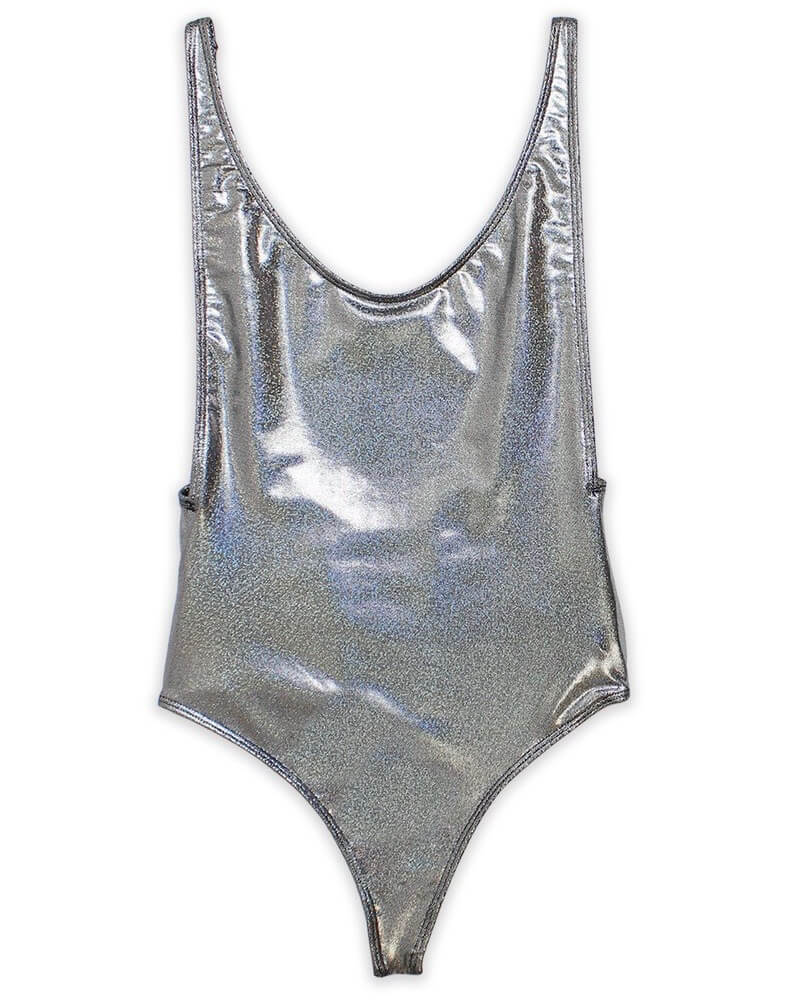 Final Sale - Dippin' Daisy's - Low Back Thong One Piece Metallic Bikini - More Colors