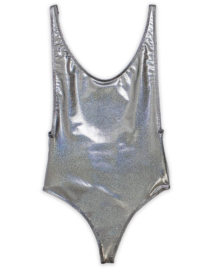 Final Sale - Dippin' Daisy's - Low Back Thong One Piece Metallic Bikini - More Colors