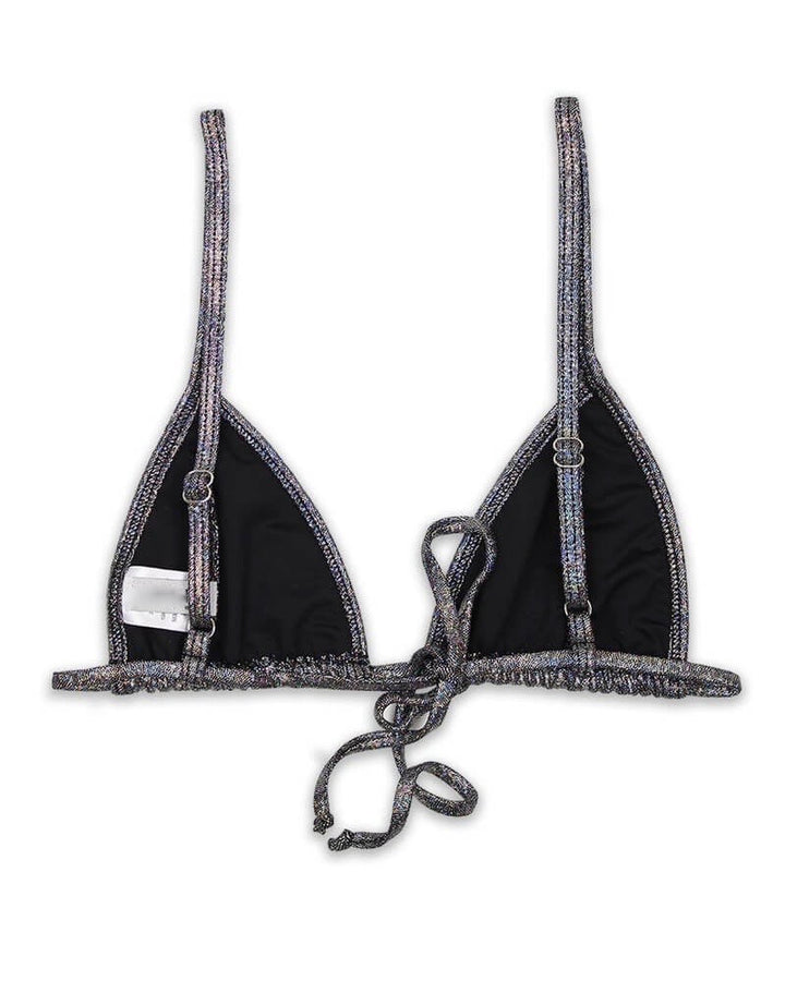 Final Sale - Dippin Daisys - Metallic Minimal Triangle Bikini Top - More Colors