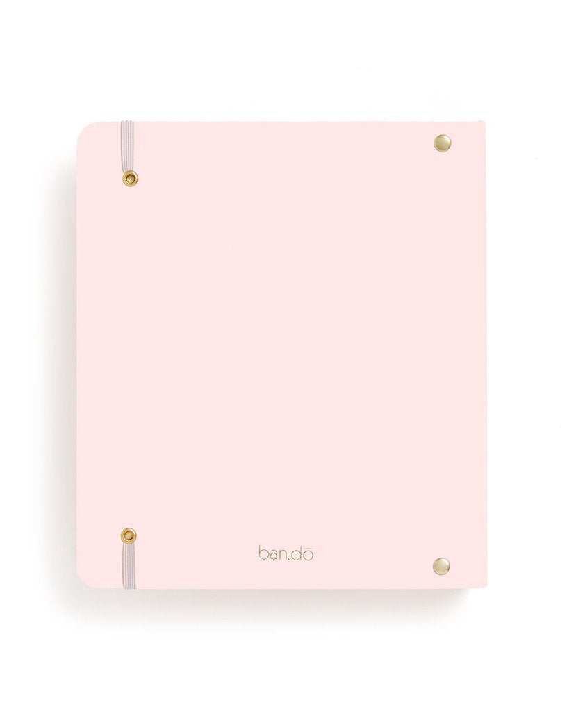 Ban.do - Travel Hard Cover 3-Ring Binder Planner - I'm Outta Here