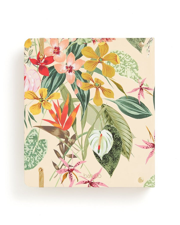 Ban.do - Travel Hard Cover 3-Ring Binder Planner - Paradiso