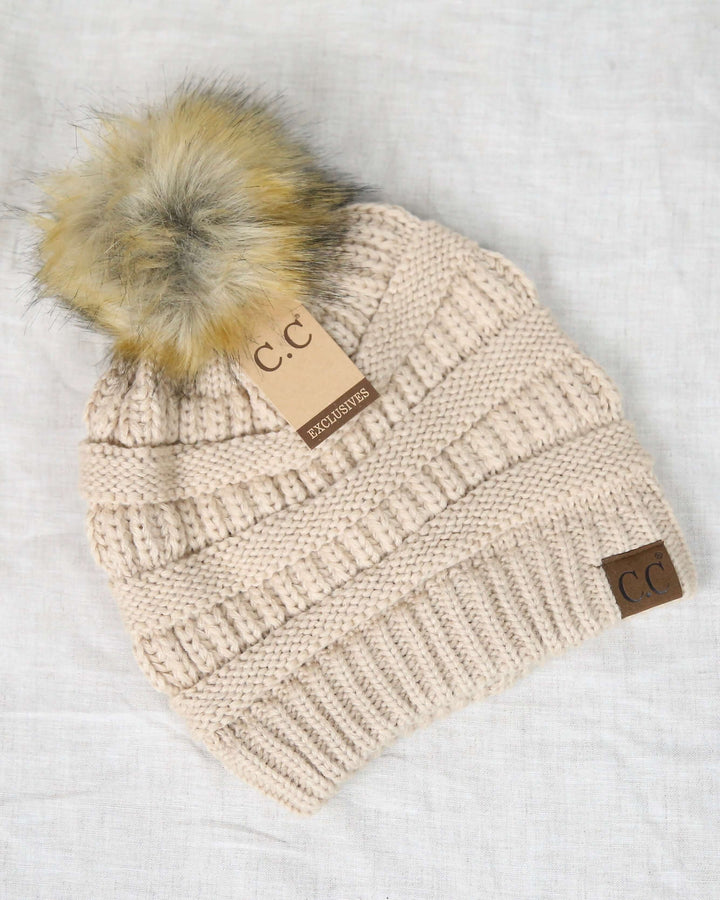 C.C. Beanie - Cozy Knit Beanies Winter Hat in More Colors