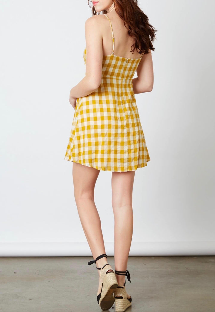 Cotton Candy LA - Summer Land Dress in Mustard