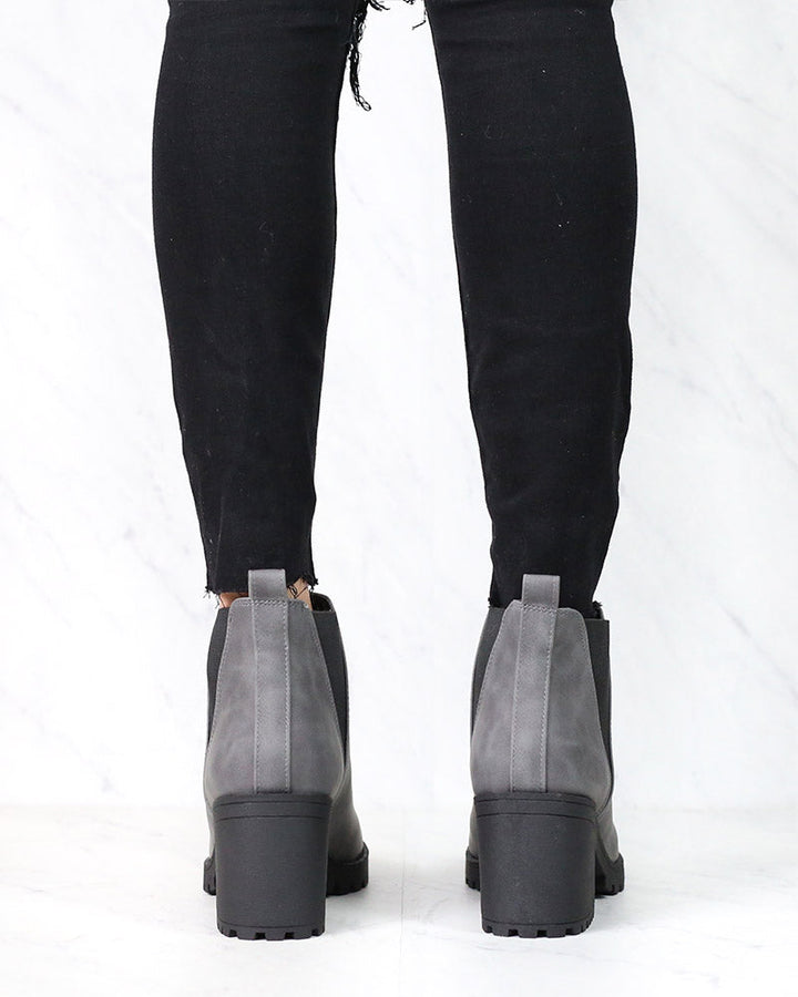 Dirty Laundry - Lisbon Platform Leather Bootie - More Colors