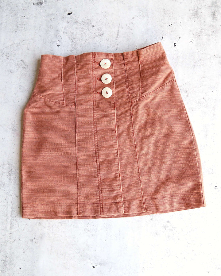 Free People - Every Minute Every Hour - Burnt Orange/Noble Adob