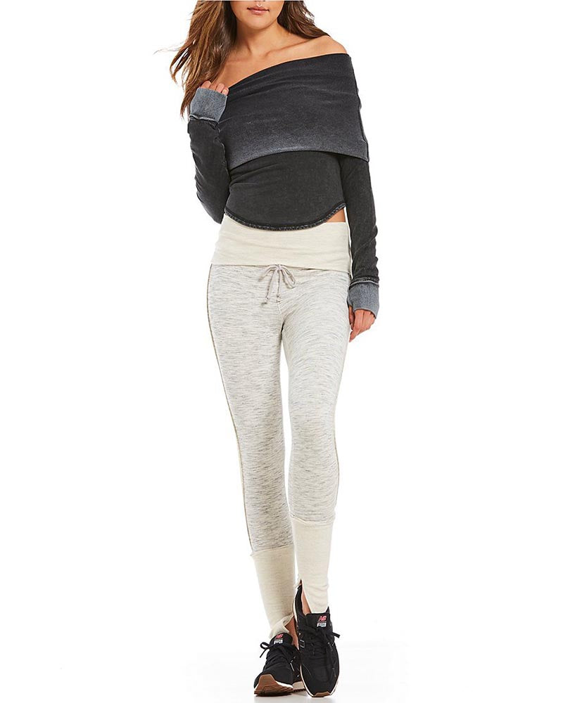 Free People - FP Movement Underneath It All Sports Leggings in Grey Combo