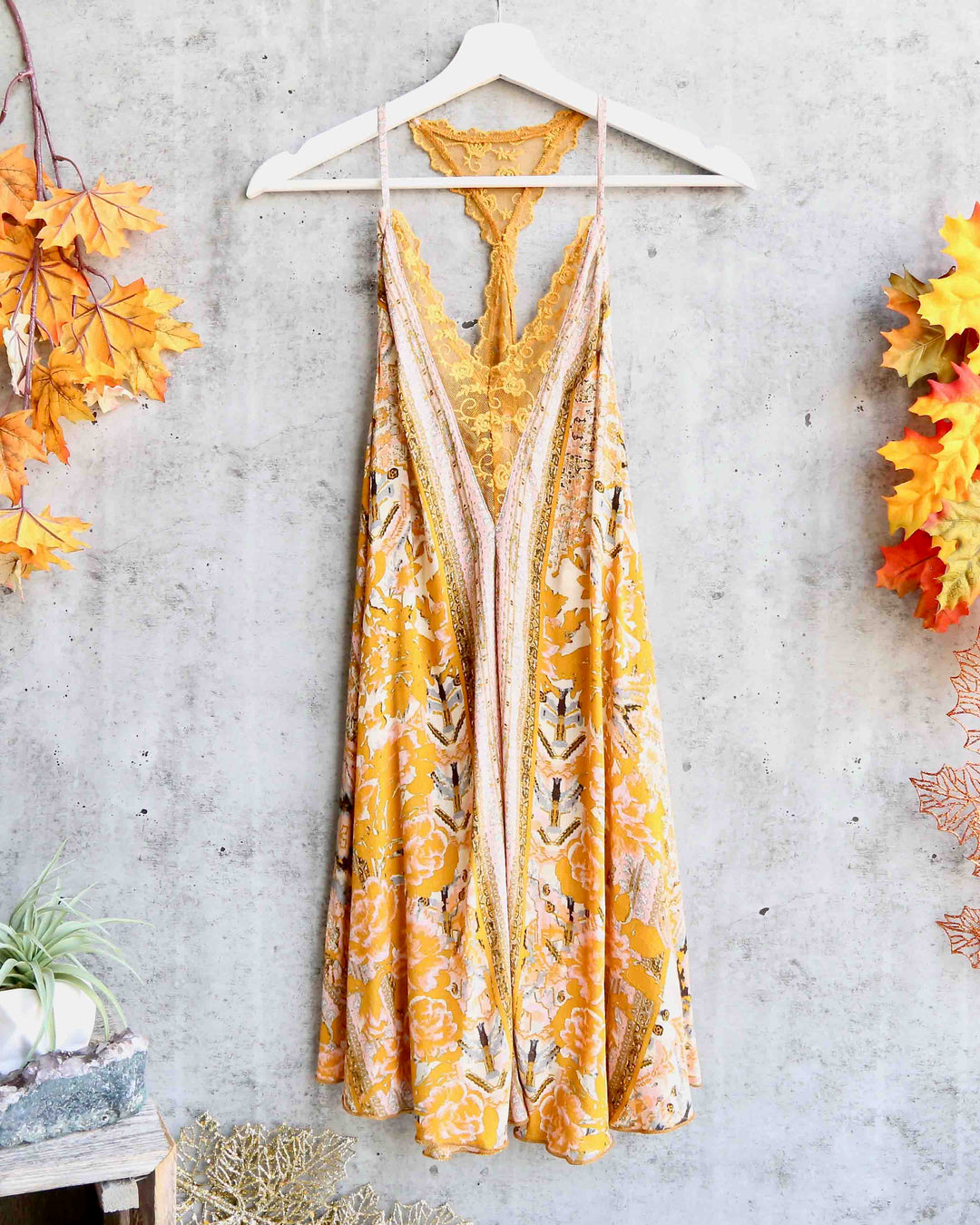 Free People - Love Bird Printed Mini Dress - Rose