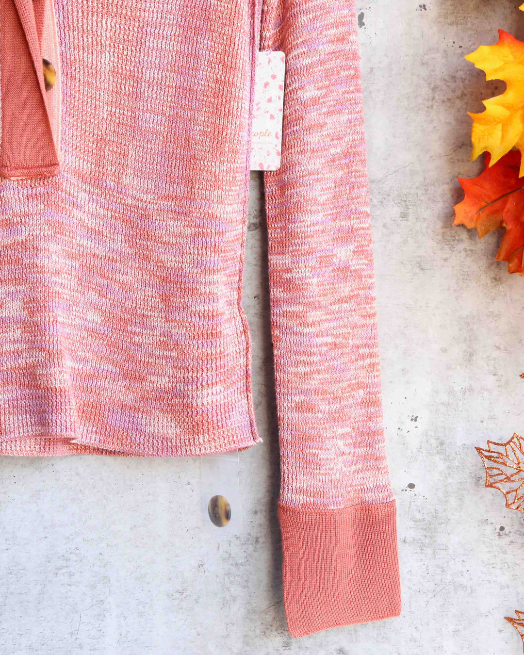 Free People - Making Memories Henley Top - Terracotta