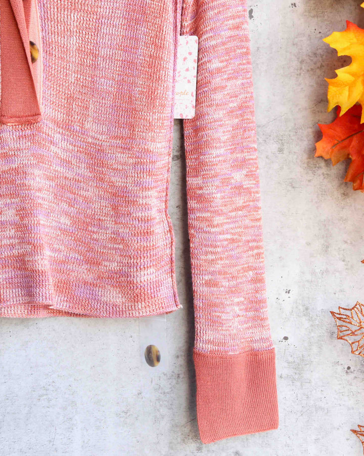 Free People - Making Memories Henley Top - Terracotta