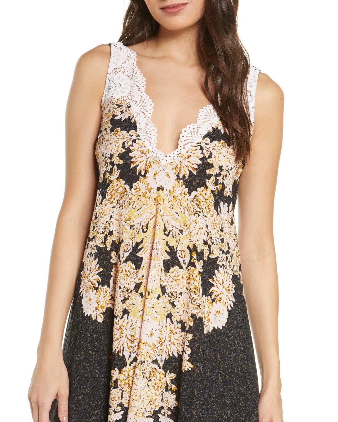Free People - Morning Sun Slip Dress - Pewter