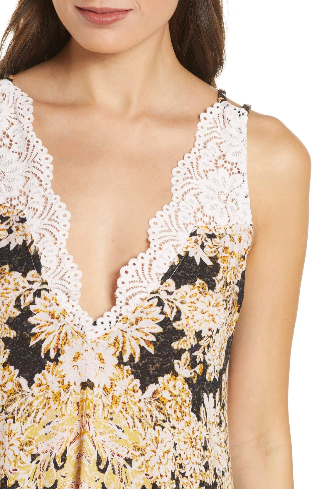 Free People - Morning Sun Slip Dress - Pewter