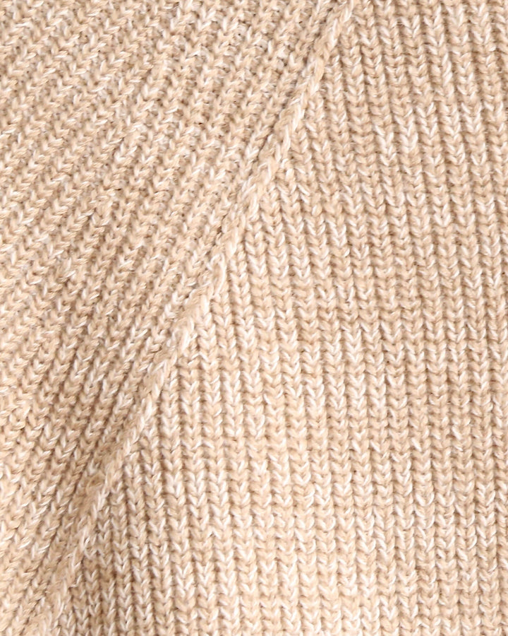 Free People - Too Good Ribbed Trim Pullover Sweater - Taupe