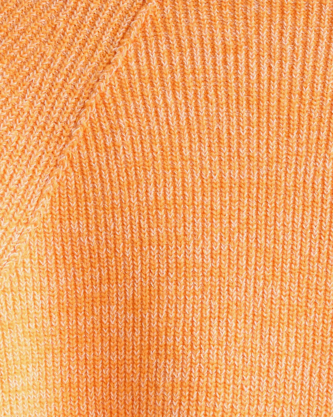 Free People - Too Good Ribbed Trim Pullover Sweater - Orange Zest