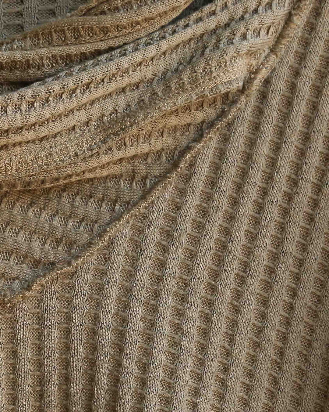 Free People - Wildcat Relax Dolman Cowl Neck Thermal Top in Moss/Military Green