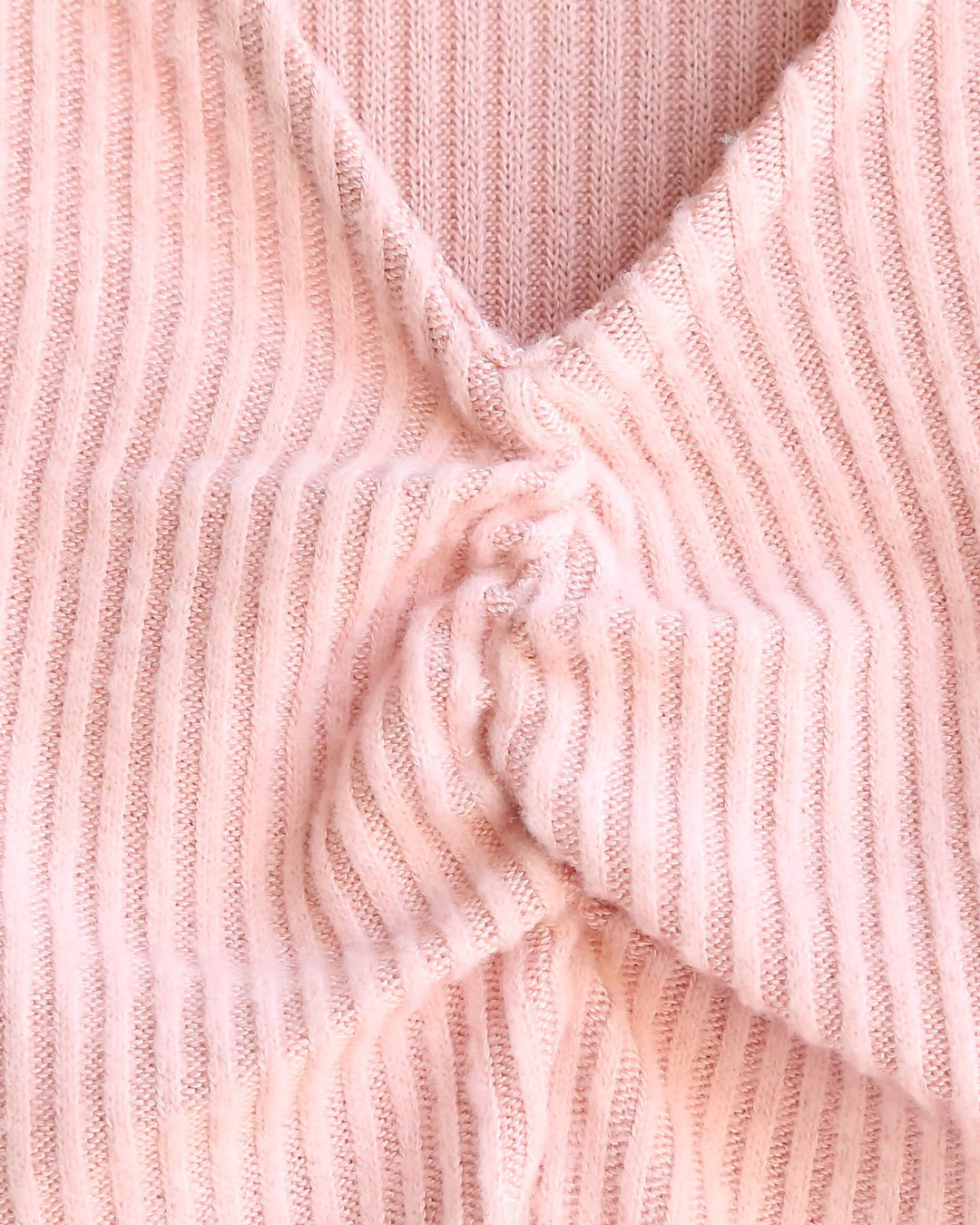 Free People - Cozy Up With Me Knitted Bodysuit - Pink Salt