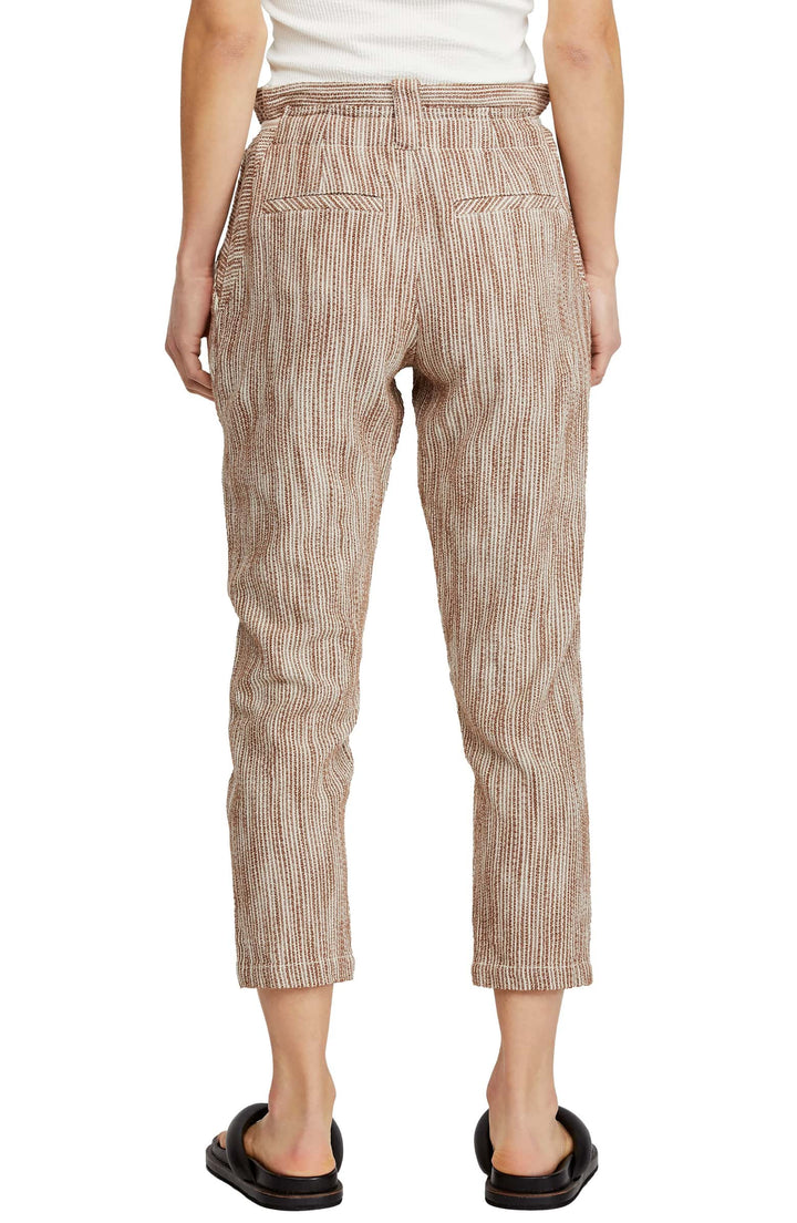 Free People Light At Sunrise Crop Pants in Beige