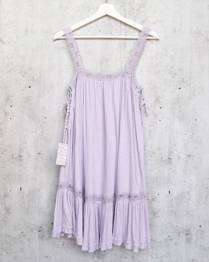 Free People Sweet Thing Tunic In Lilac