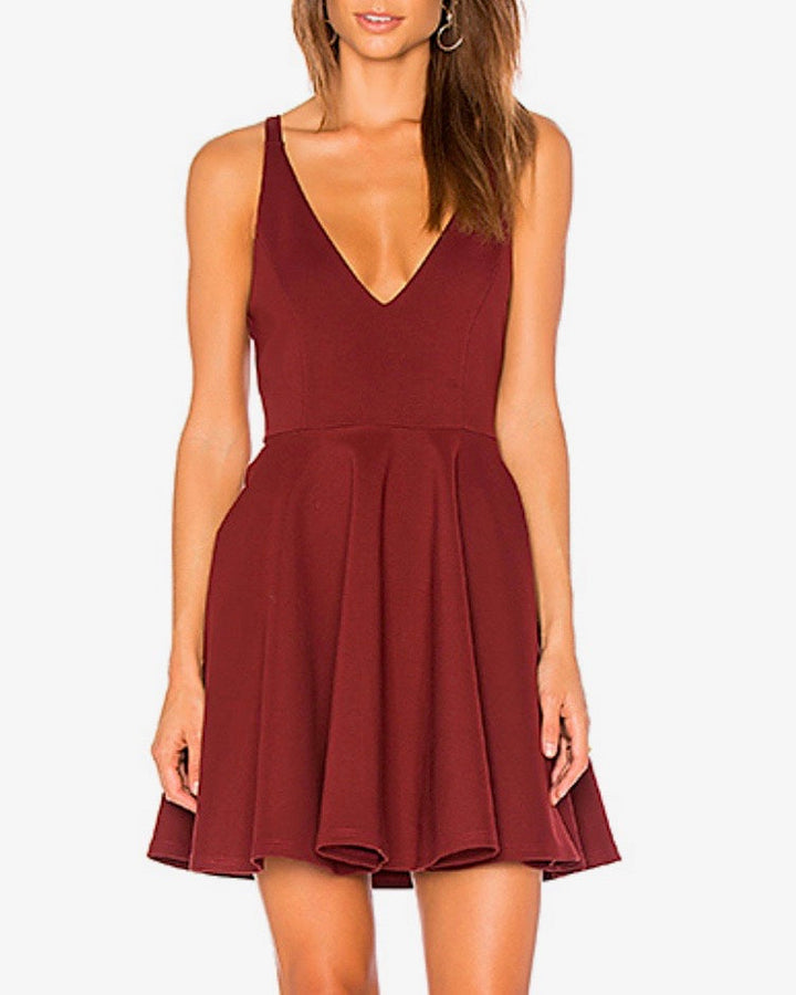 Final Sale - MINKPINK - Date Night Mini Dress in Spice