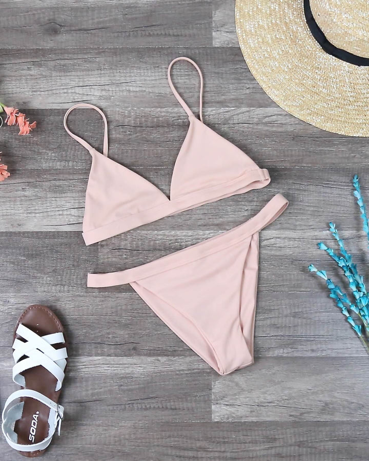 Final Sale - The Minimalist Seamless Bikini Separates - More Colors