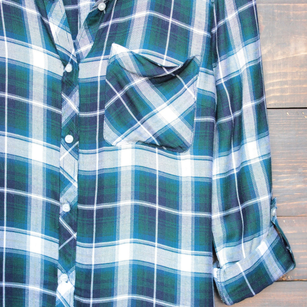 working at the rails button up plaid shirt (more colors) - shophearts - 5