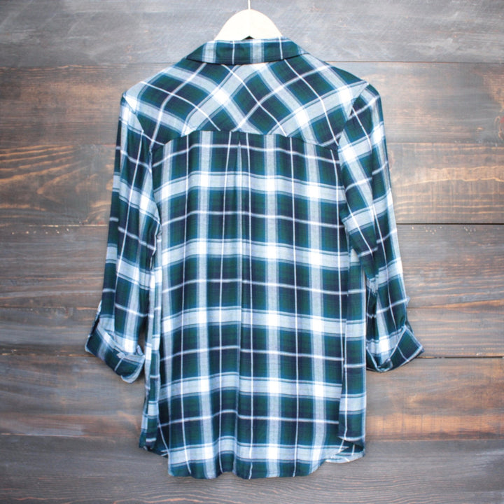 working at the rails button up plaid shirt (more colors) - shophearts - 4