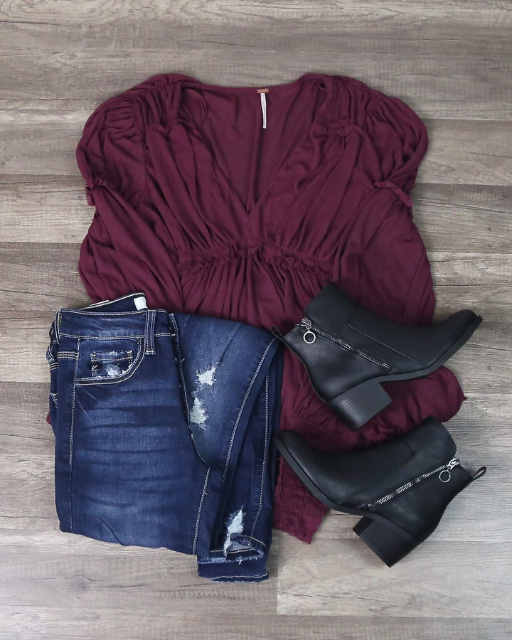Free People - Day Dreaming Long Sleeve Top - More Colors