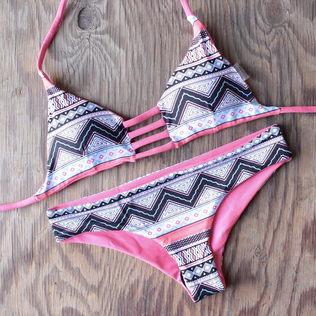 khongboon swimwear - positano reversible full-cut handmade bikini - shophearts - 3