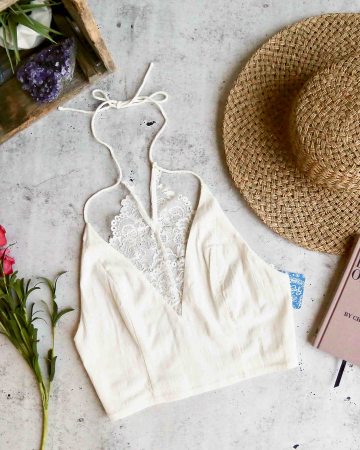 free people - Intimately FP The Century Brami Longline Bralette - ivory