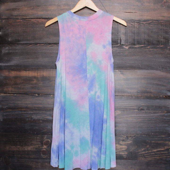 to dye for t shirt tank dress - purple tie dye - shophearts - 2