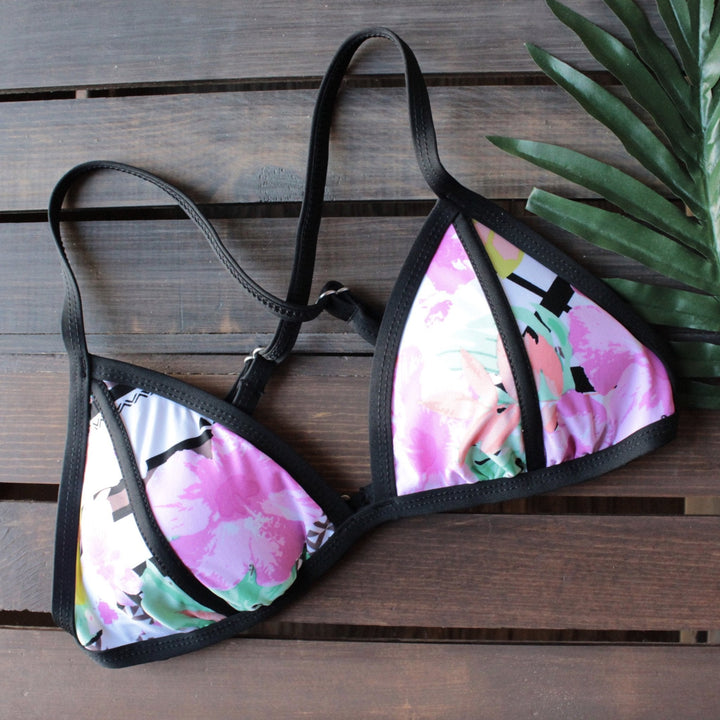 bikini lab - mix & match it takes hue triangle bikini top (top only) - shophearts - 3