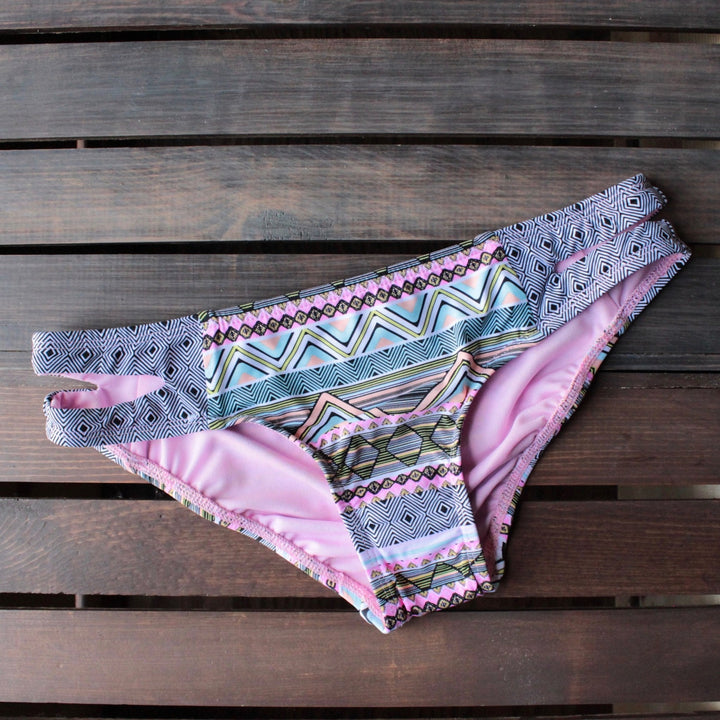 bikini lab - mix & match let it deco keyhole hipster (bottom only) - shophearts - 1