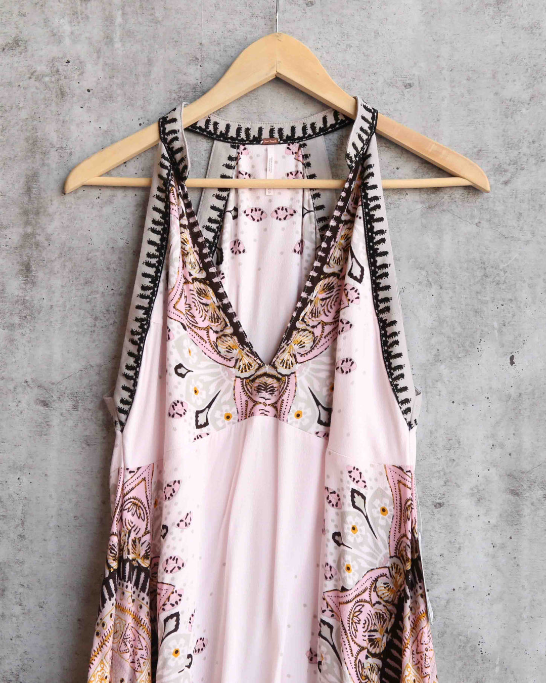 Free People - Steal the Sun Woven Printed Tunic Top in Cream Combo