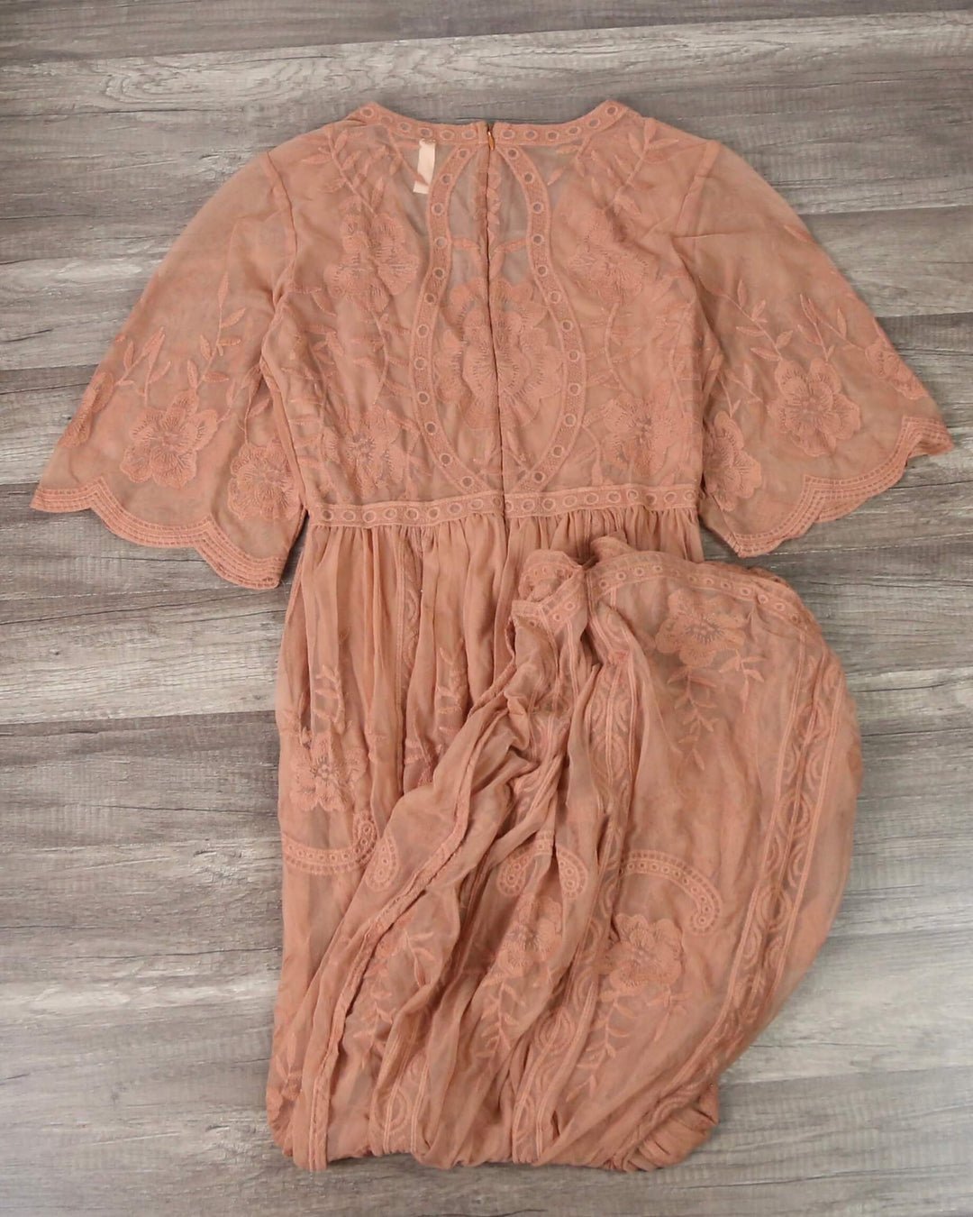 Honey Punch - As You Wish Womens Embroidered Lace Maxi Dress in More Colors