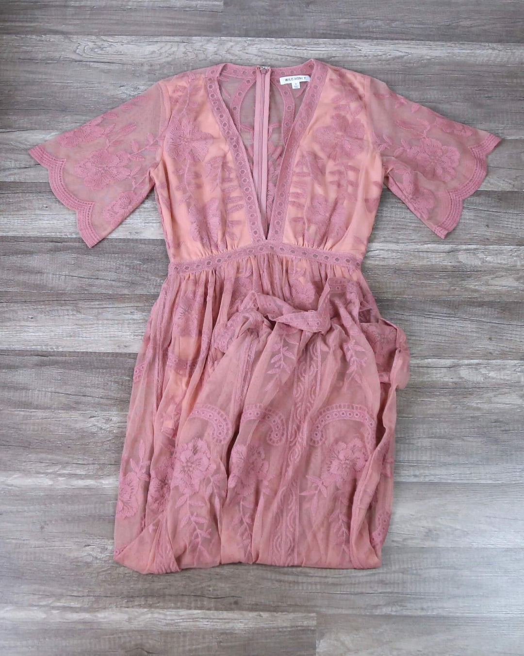 Honey Punch - As You Wish Womens Embroidered Lace Maxi Dress in More Colors