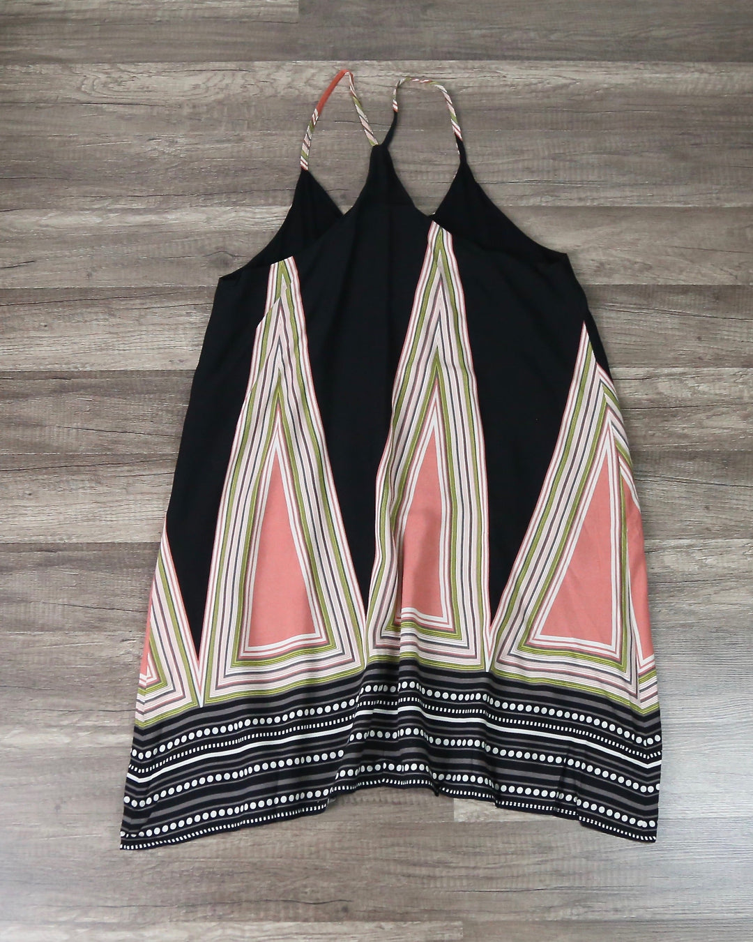 Wild Shores Sundress in Black