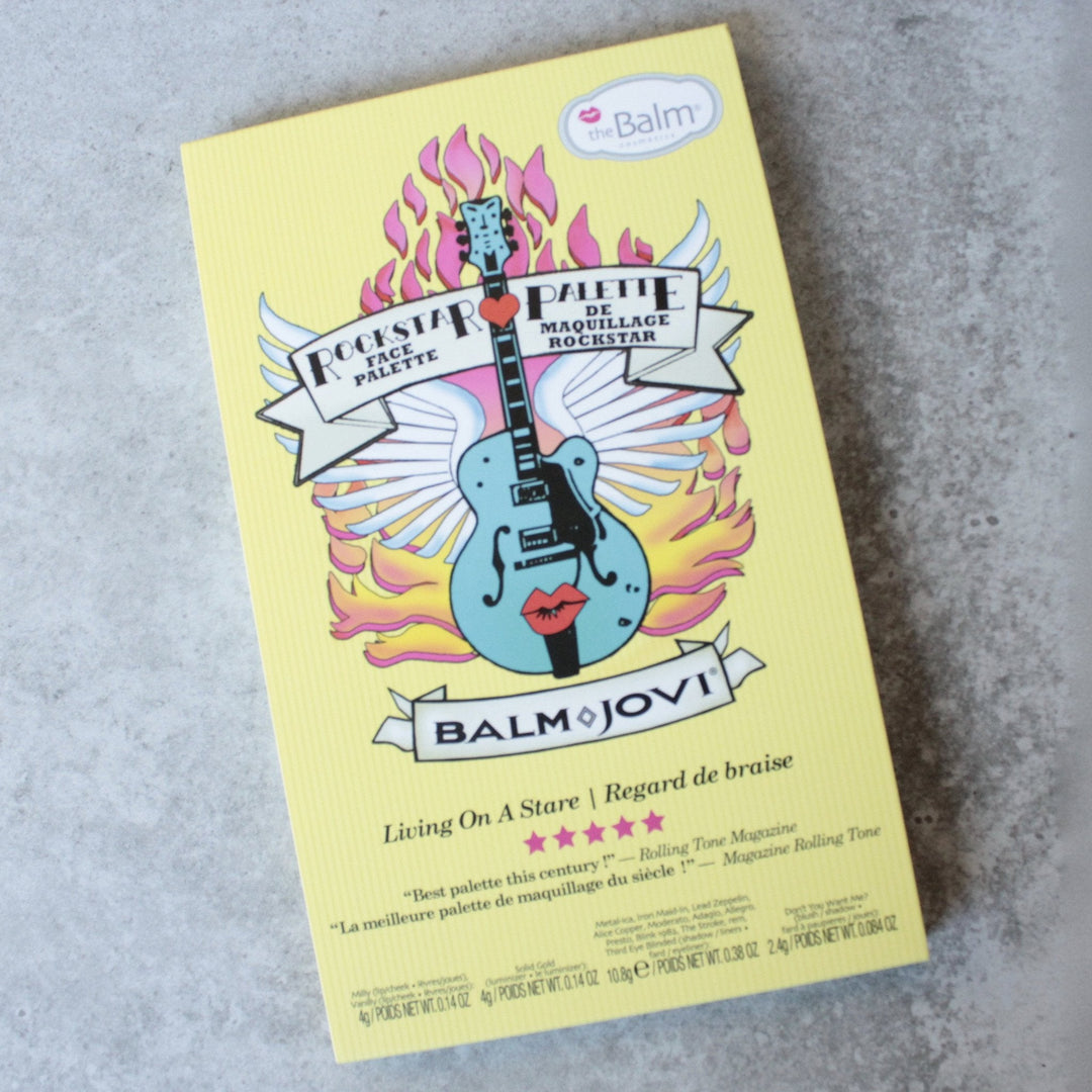 theBalm cosmetics - Travel Friendly Balm Jovi Rockstar Face Palette - shophearts - 5