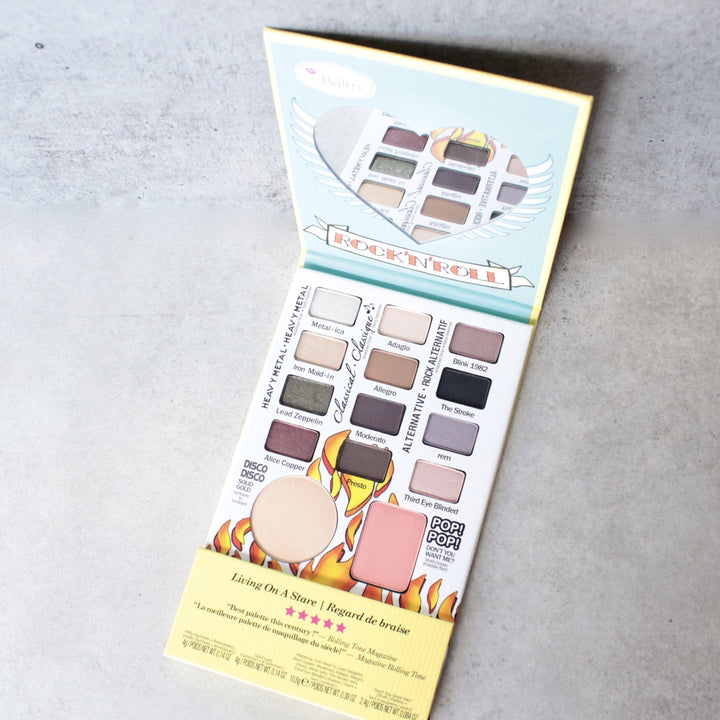 theBalm cosmetics - Travel Friendly Balm Jovi Rockstar Face Palette - shophearts - 4
