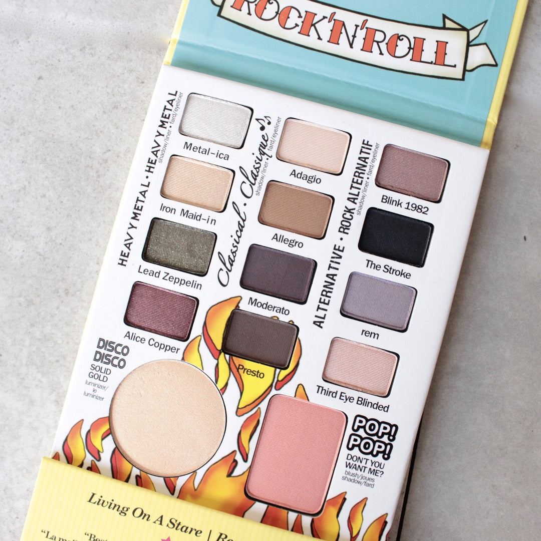 theBalm cosmetics - Travel Friendly Balm Jovi Rockstar Face Palette - shophearts - 1