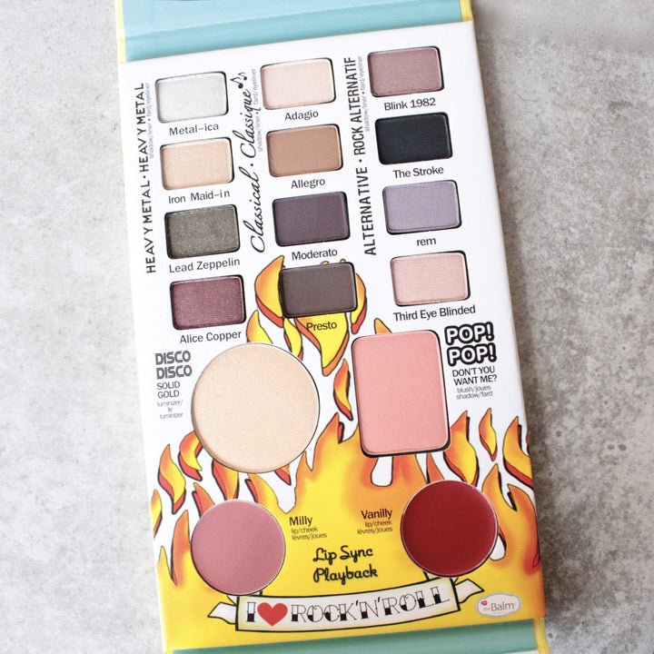 theBalm cosmetics - Travel Friendly Balm Jovi Rockstar Face Palette - shophearts - 3