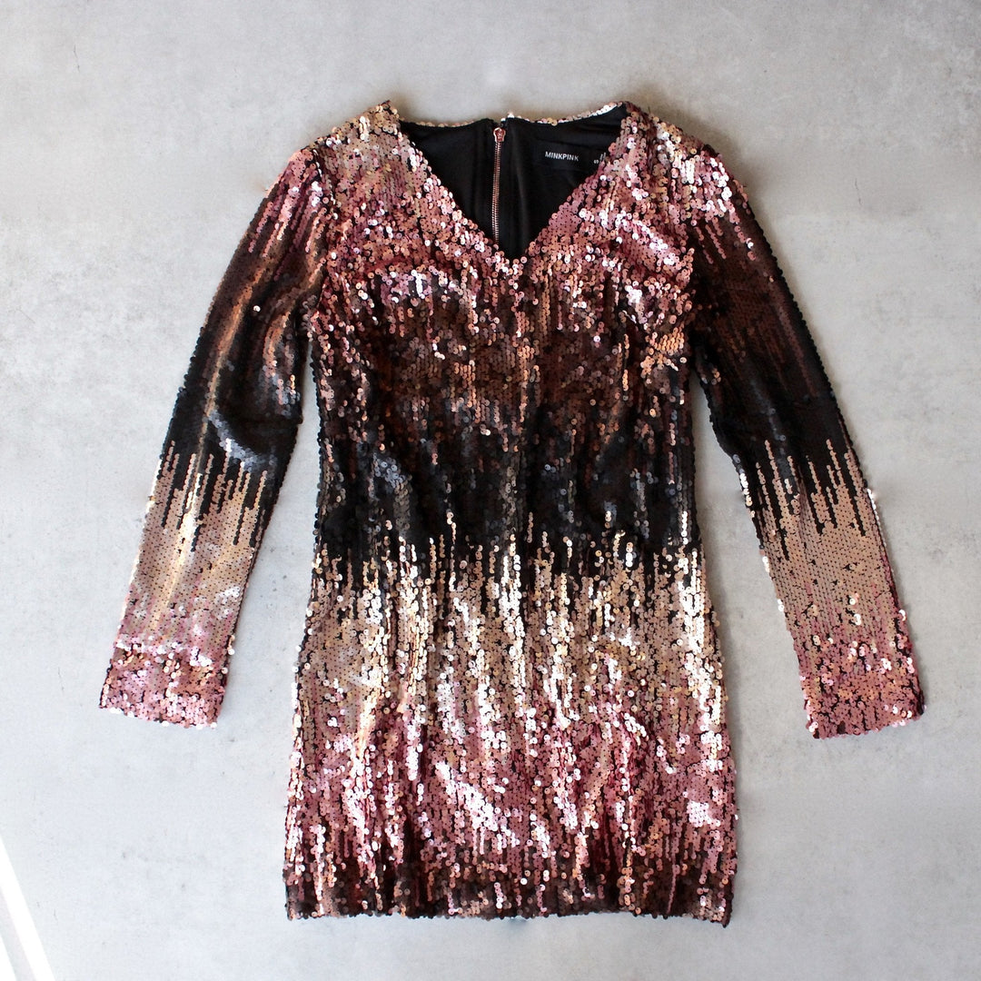 minkpink - moon dust sequin dress - shophearts - 1