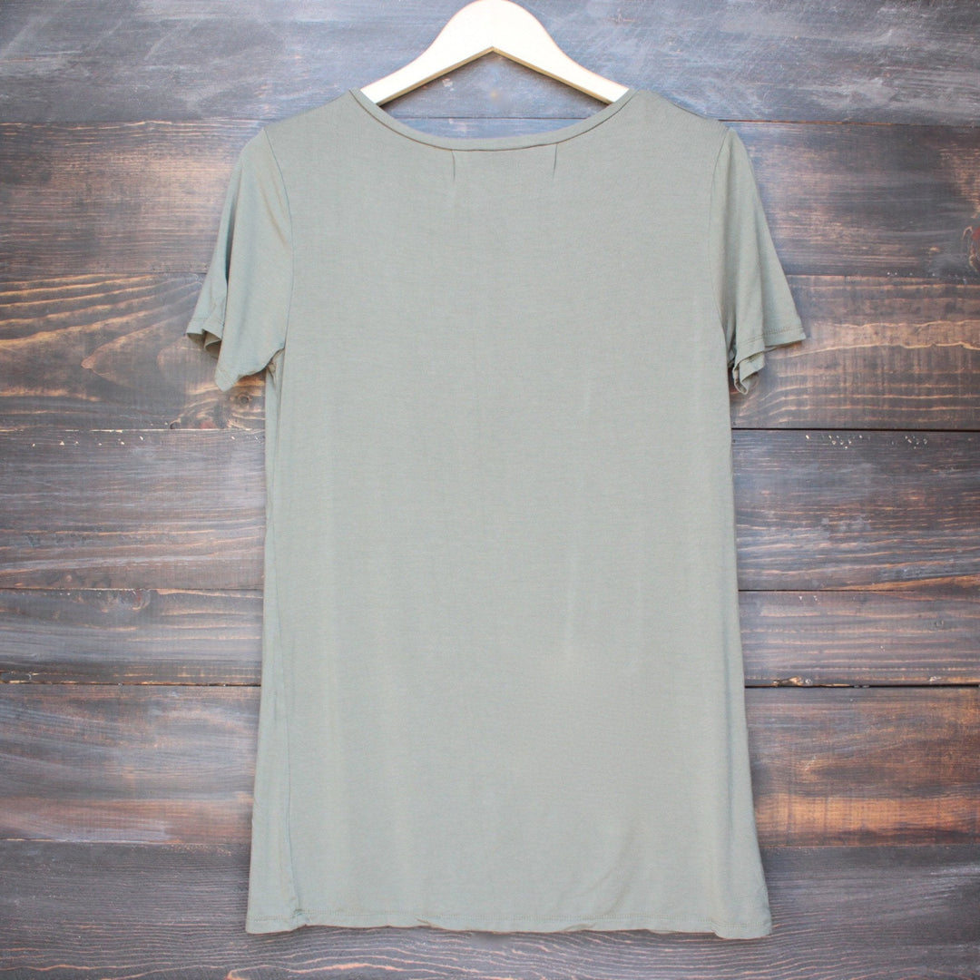 tease me oversize soft v neck tshirt (more colors) - shophearts - 13