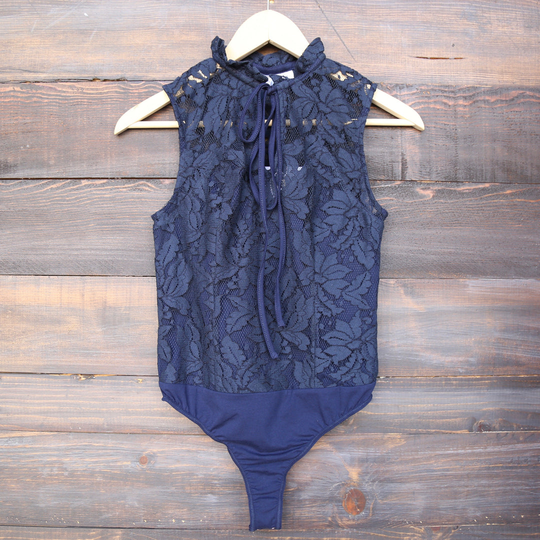 Final Sale - Somedays Lovin - Stories in the Sky Bodysuit in Midnight