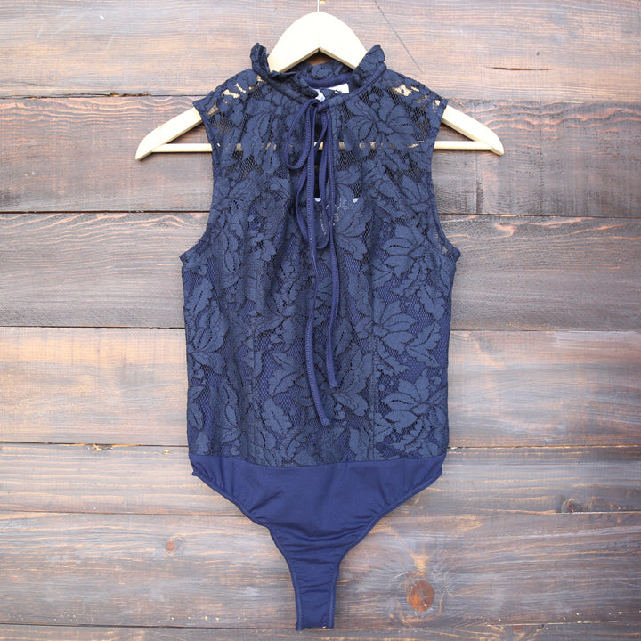 Final Sale - Somedays Lovin - Stories in the Sky Bodysuit in Midnight