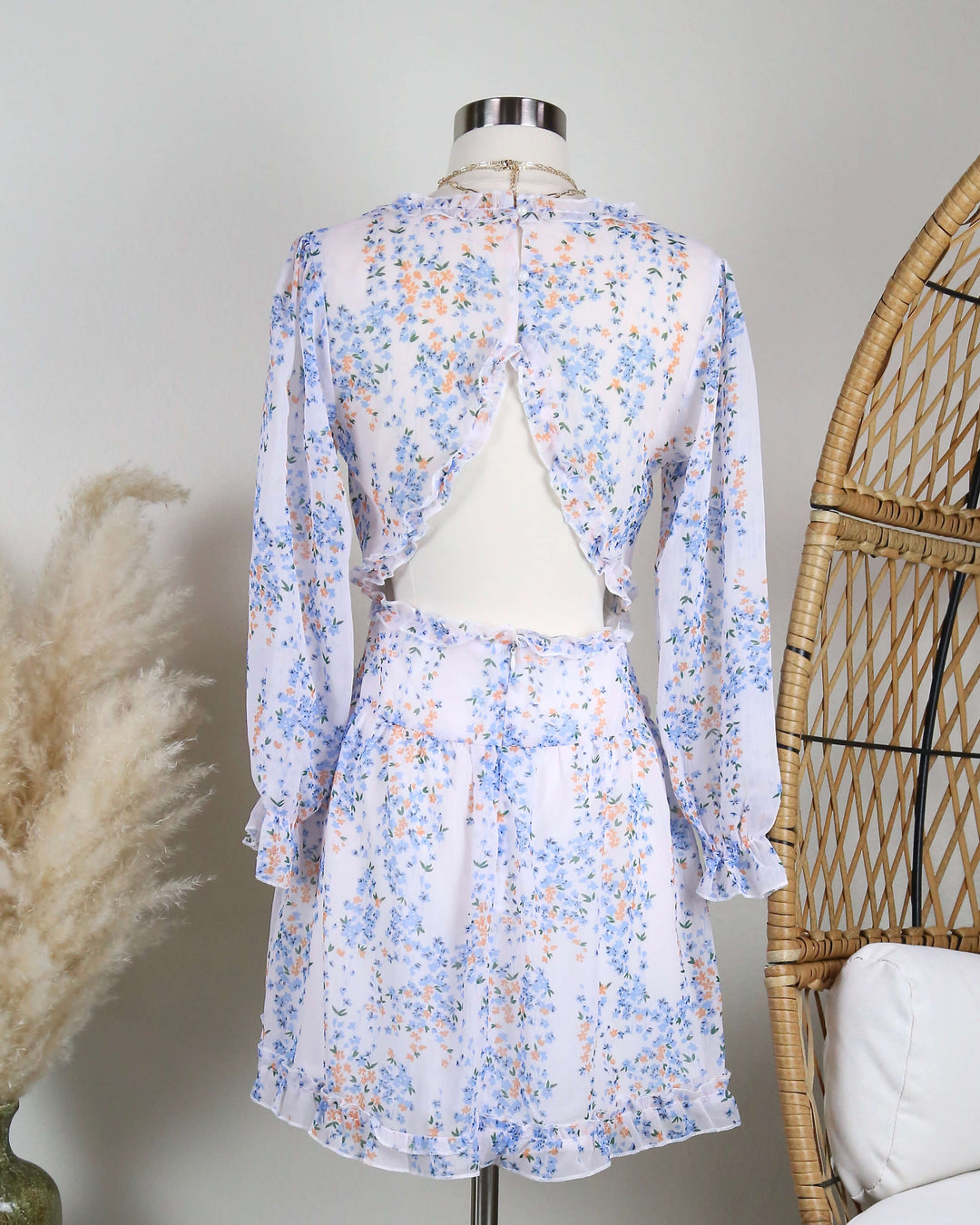 Love Struck Ruffle Floral Dress in More Colors