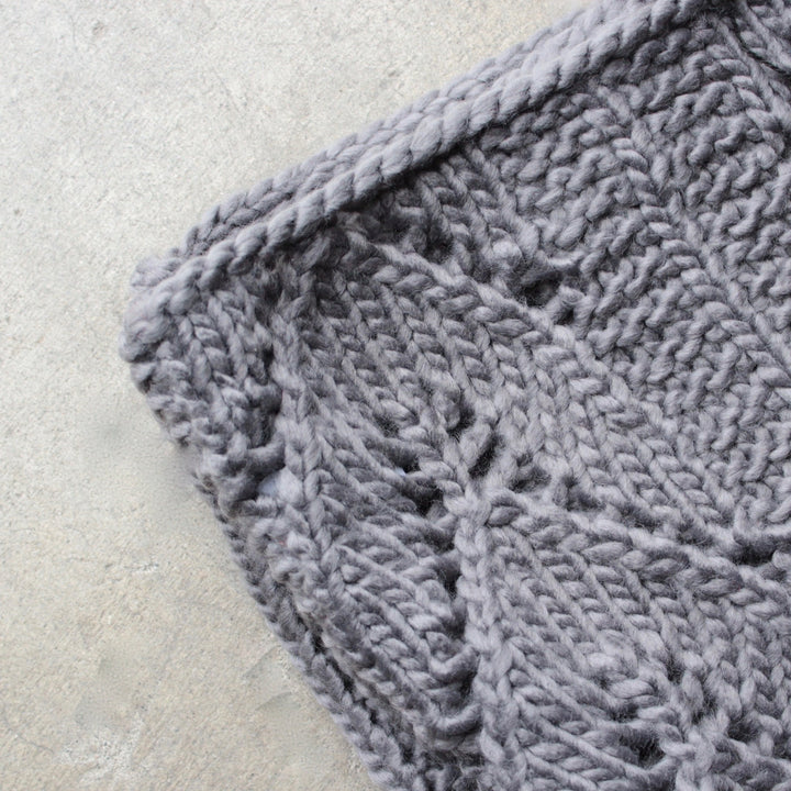 knit leaf pattern infinity scarf (more colors) - shophearts - 6