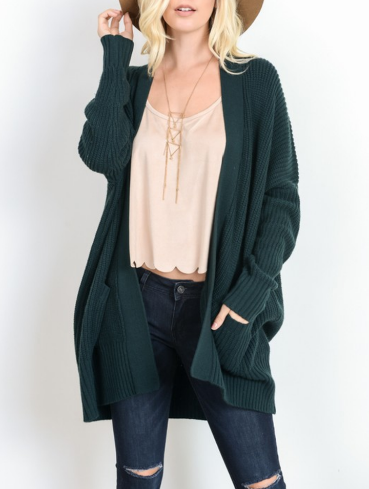 FINAL SALE - Southern Comfort Open Knit Cardigan in Blush