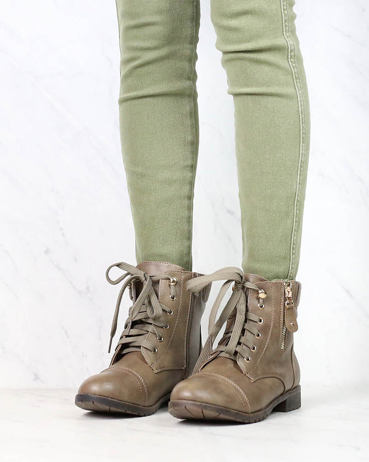 Low Cut Cutie Sweater Boots in New Khaki