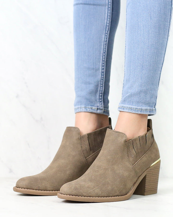 Maude - Nubuck Chelsea Ankle Boot - More Colors