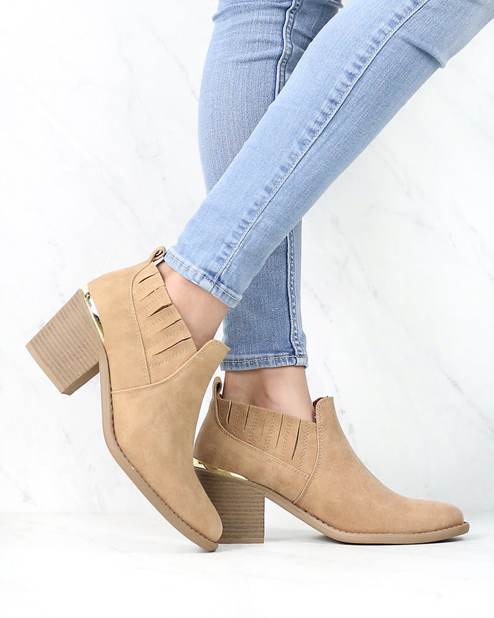 Maude - Nubuck Chelsea Ankle Boot - More Colors