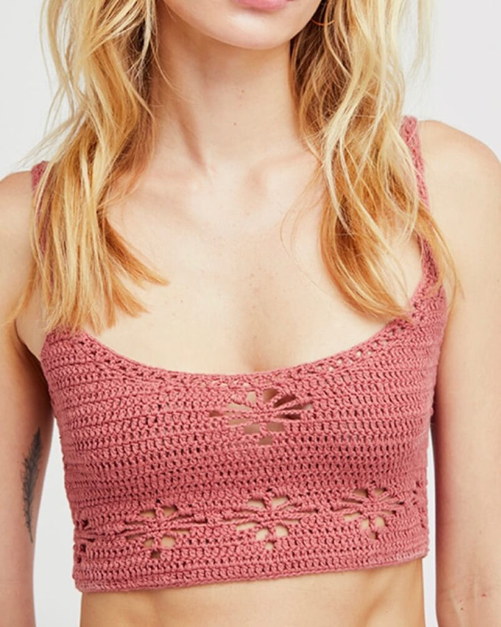 Free People - Berkinette Crochet Bralette Crop Cami Top (Brami) in More Colors